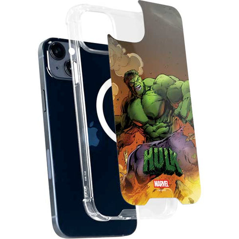 Marvel Hulk Smash iPhone 15 MagSafe Case